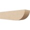 Ekena Millwork 4in. W x 4in. H x 16in. L Durham Woodgrain TimberThane Rafter Tail, Primed Tan RFTUR04X04X16DURRCPR - alternate 1